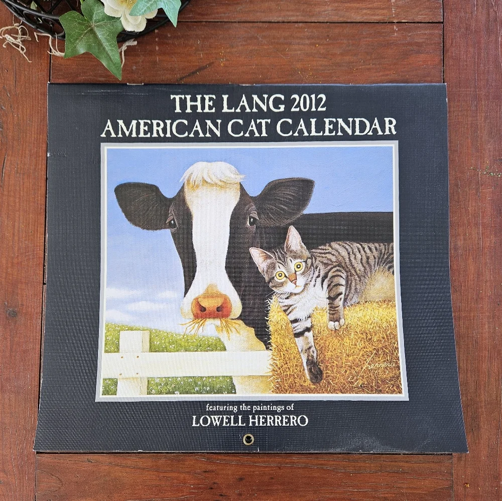 2012 American Cat Calendar Twenty Fifth Edition Lowell Herrero